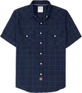 Viscose from Bamboo Blend Pearl Snap Western Shirt - Breathable