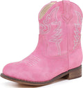 Girls' Toddler Cowgirl Boots Glitter Ankle Western Boots