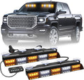 XRIDONSEN 17in Emergency Dash Strobe Lights - Bright Visibility