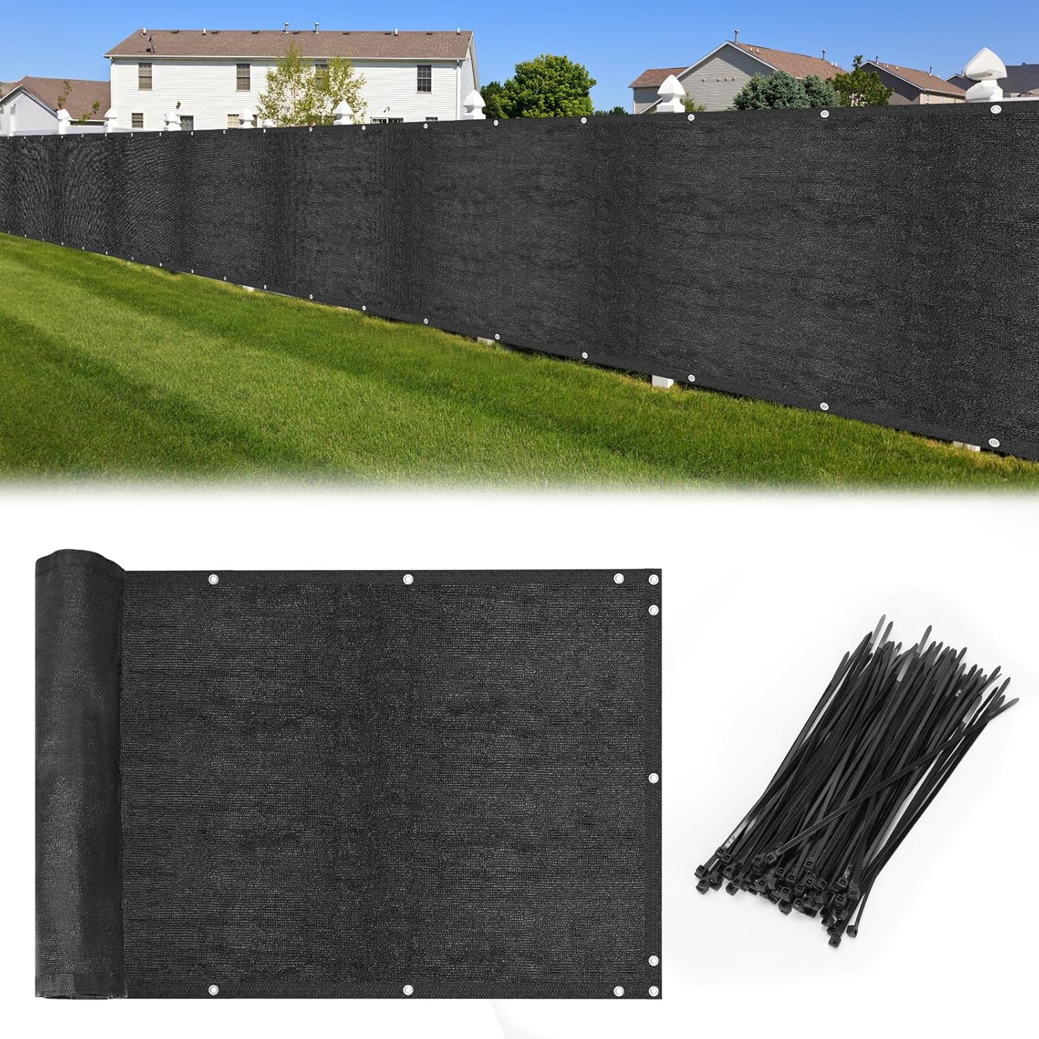 Privacy Screen Fence 90% Blockage - UV Protection