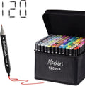 wyewye Alcohol Markers set 120 colors - Dual Tip Art Markers