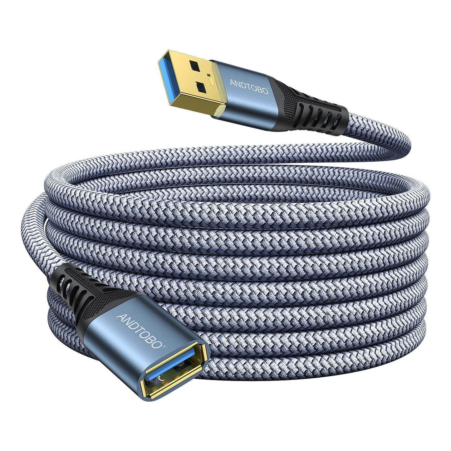 ANDTOBO 16ft USB 3.0 Extender - High-Speed Data Transfer
