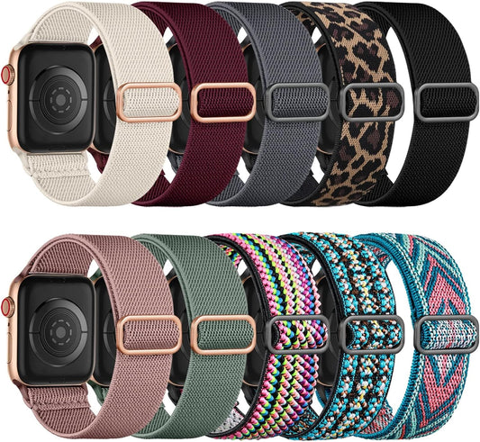 Maledan Stretchy Solo Loop Apple Watch Band - Comfort & Style!