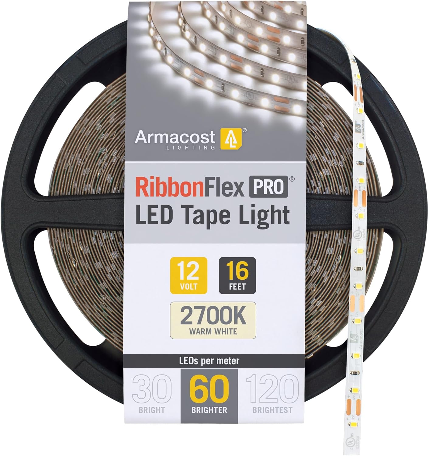 Armacost Lighting RibbonFlex Pro 12V White LED Strip Lights