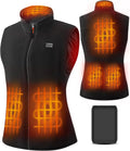 Heated Vest Jacket Women with 16000mAh Battery - Even Warmth