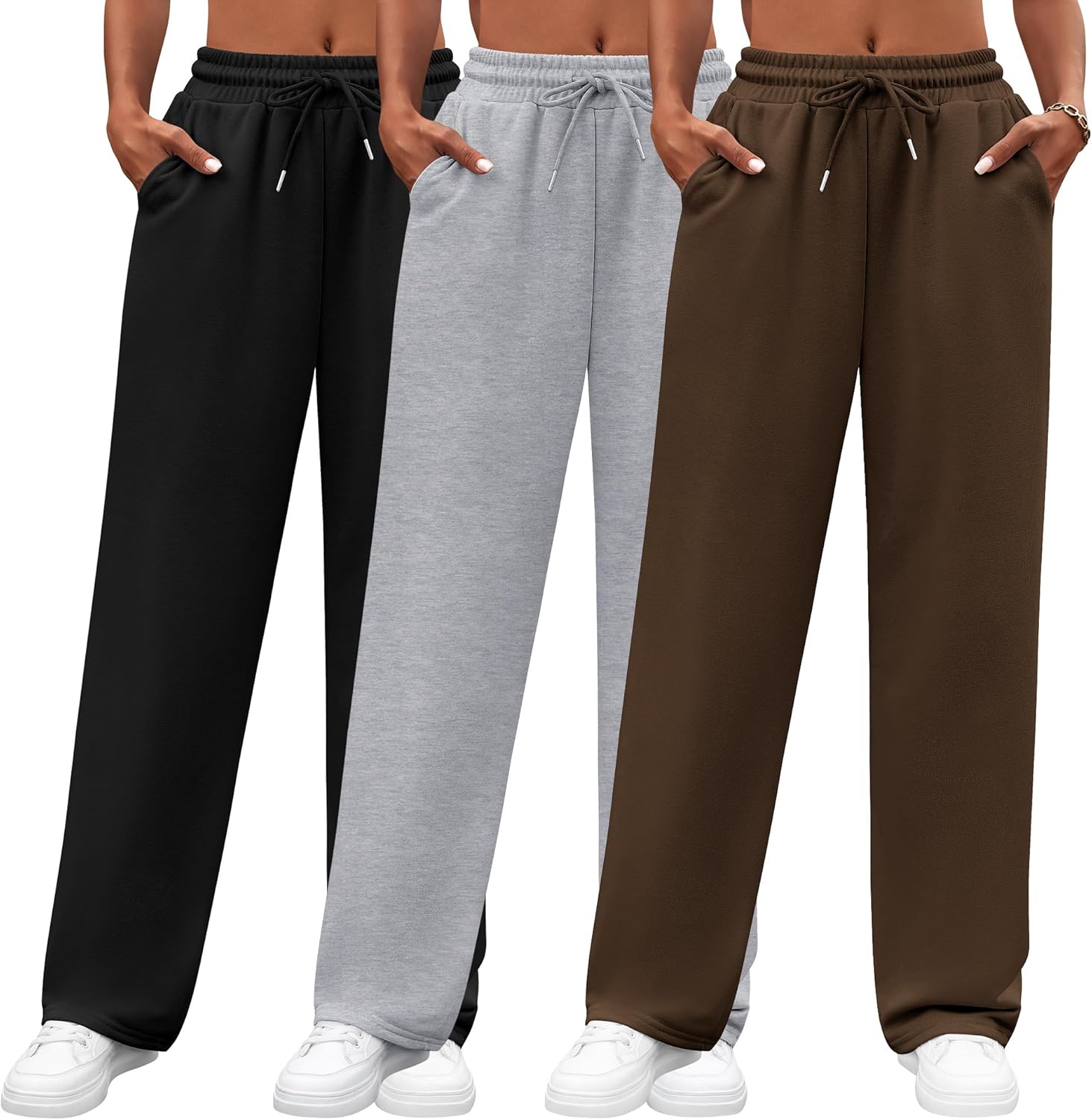Neer Women's Sweatpants with Pockets for Cozy Casual Wear