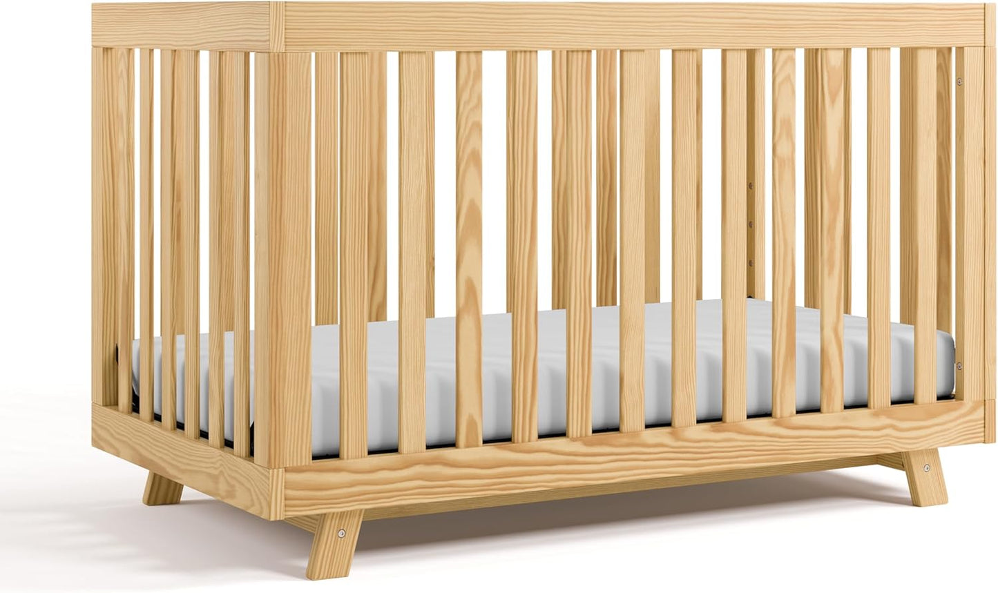 Storkcraft Beckett 3-in-1 Convertible Crib for Growing Babies