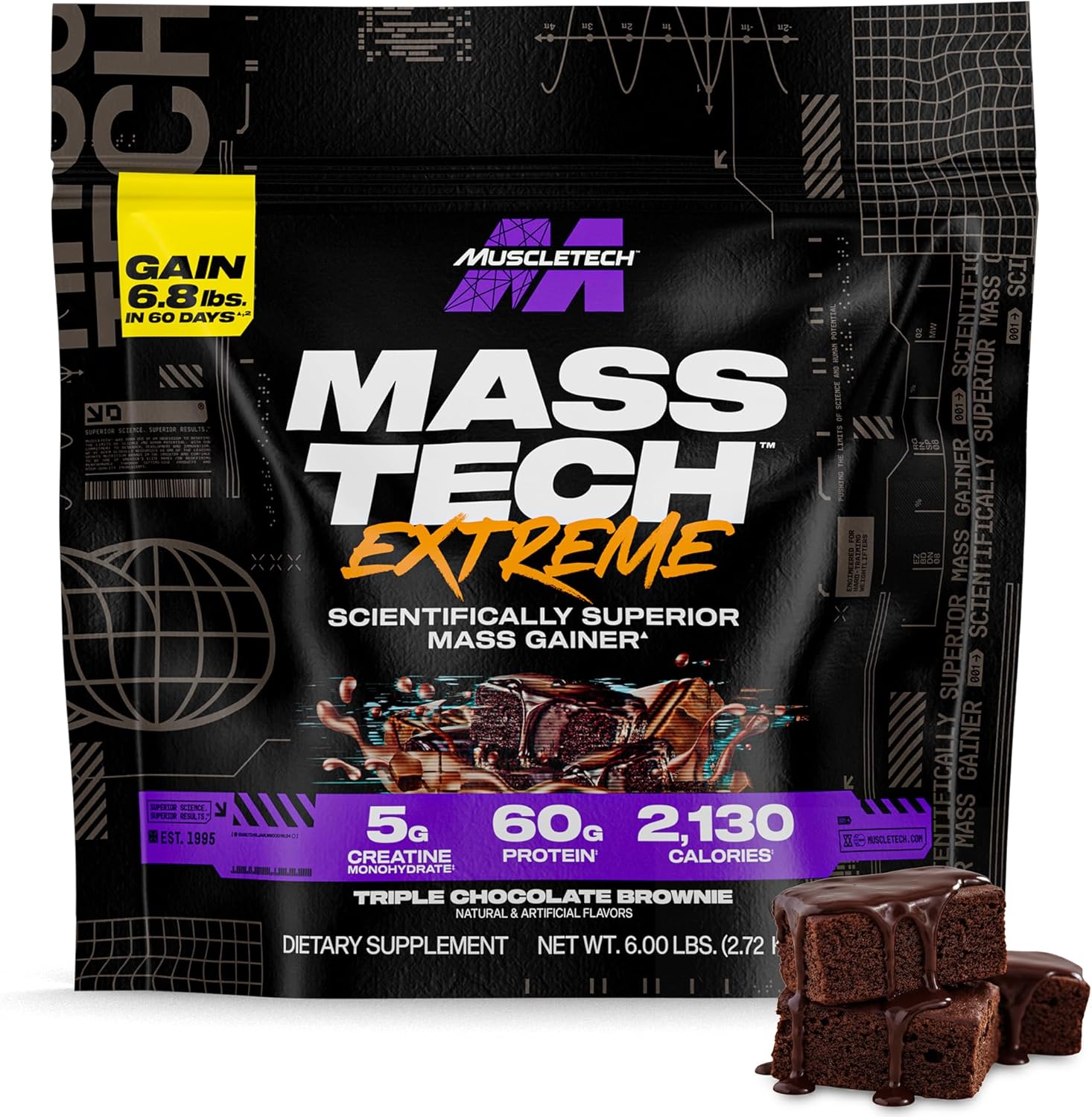Muscletech High-Protein Mass Gainer for Extreme Muscle Gains