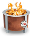 Breeo Smokeless Fire Pit X Series 19 for Outdoor Gatherings