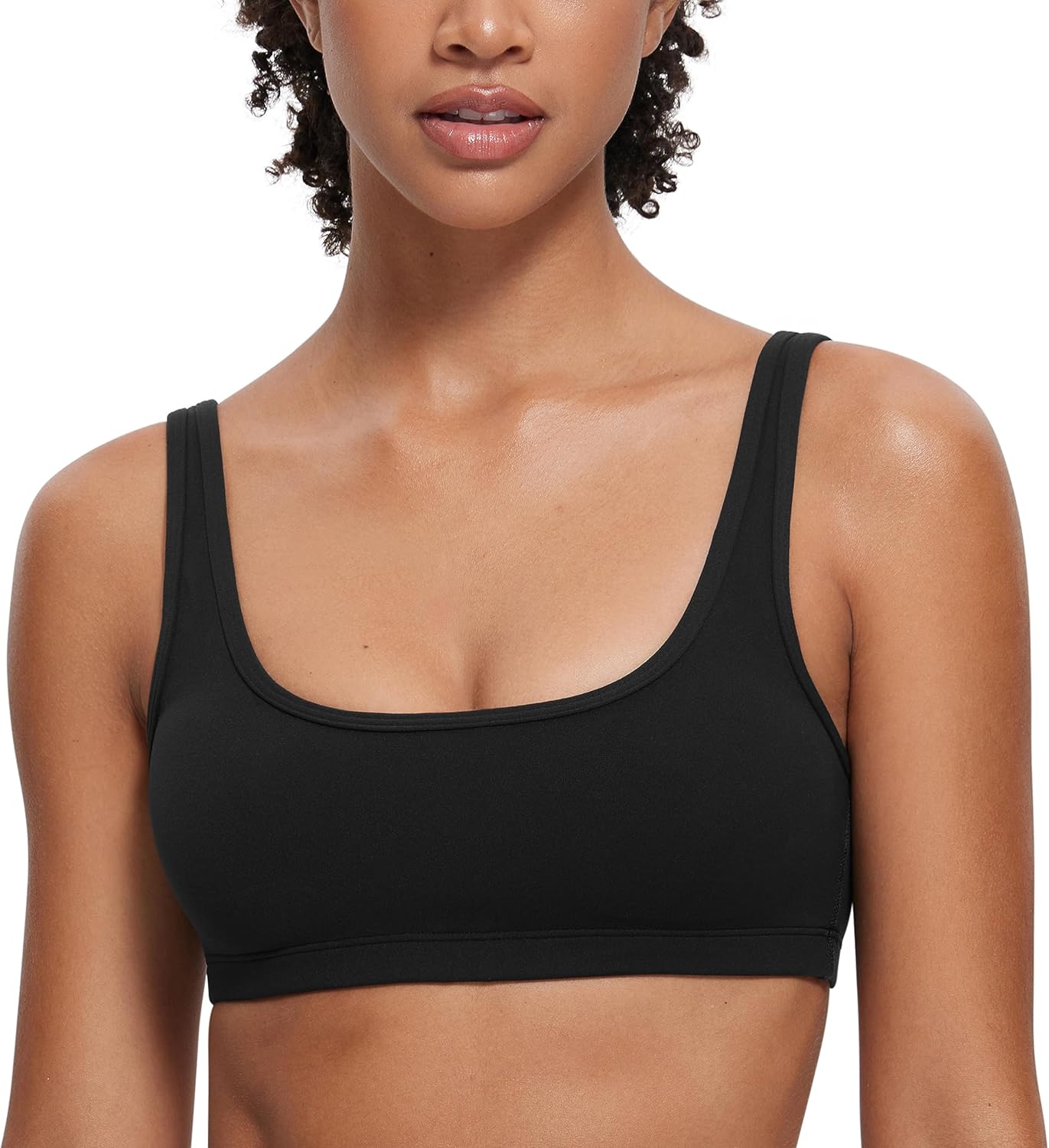 CRZ YOGA Butterluxe Mini Bra - Comfortable Wireless Yoga Cami
