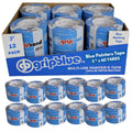 Blue Painters Tape 3 in Wide, 12 Rolls - Precise, Residue-Free Lines