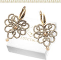 Lace earrings - Lightweight artisan tatting dangles