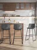 Bar Stools Set of 3 26 in Counter Height Bar Stools with Back