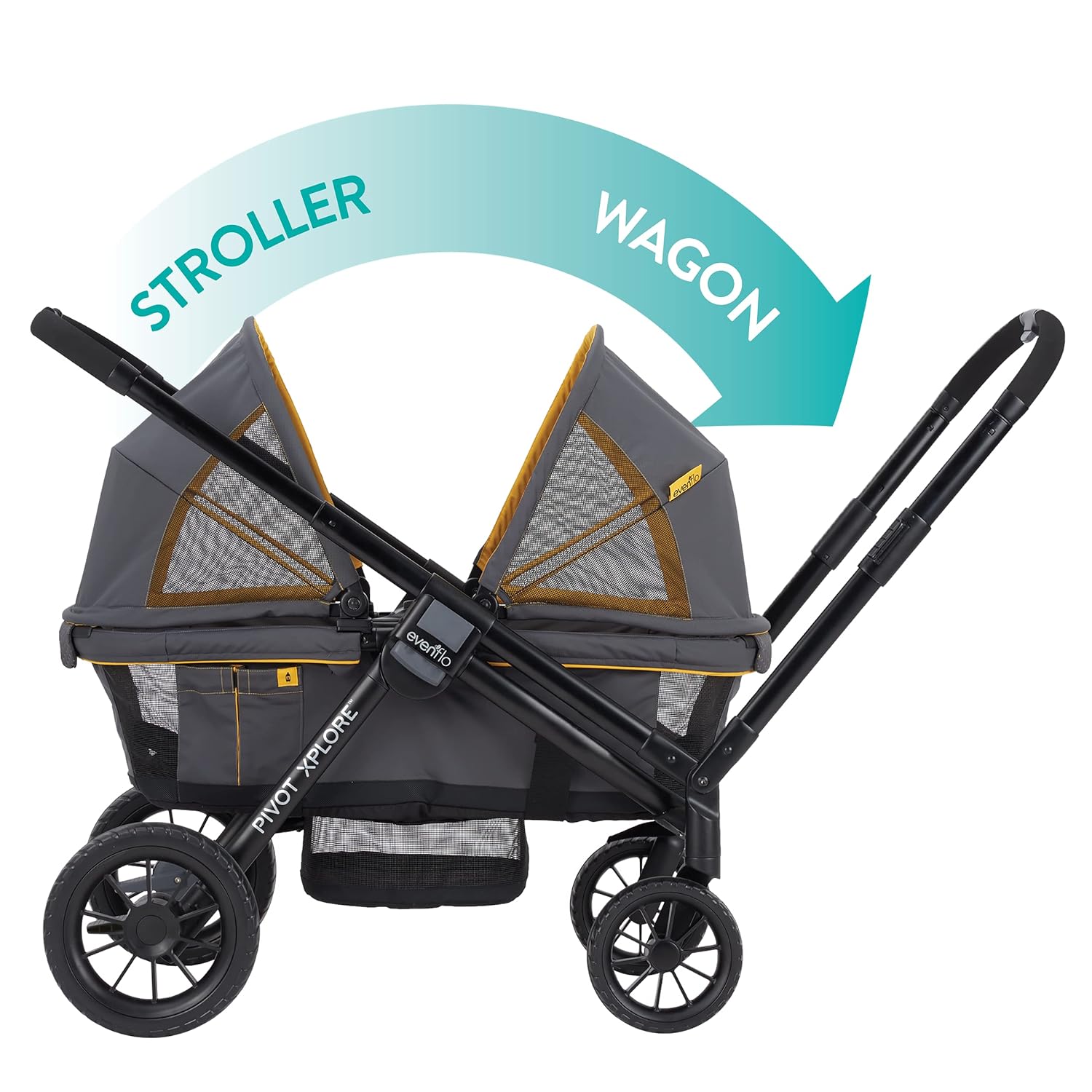 Evenflo Pivot Xplore All-Terrain Stroller Wagon for Adventurers