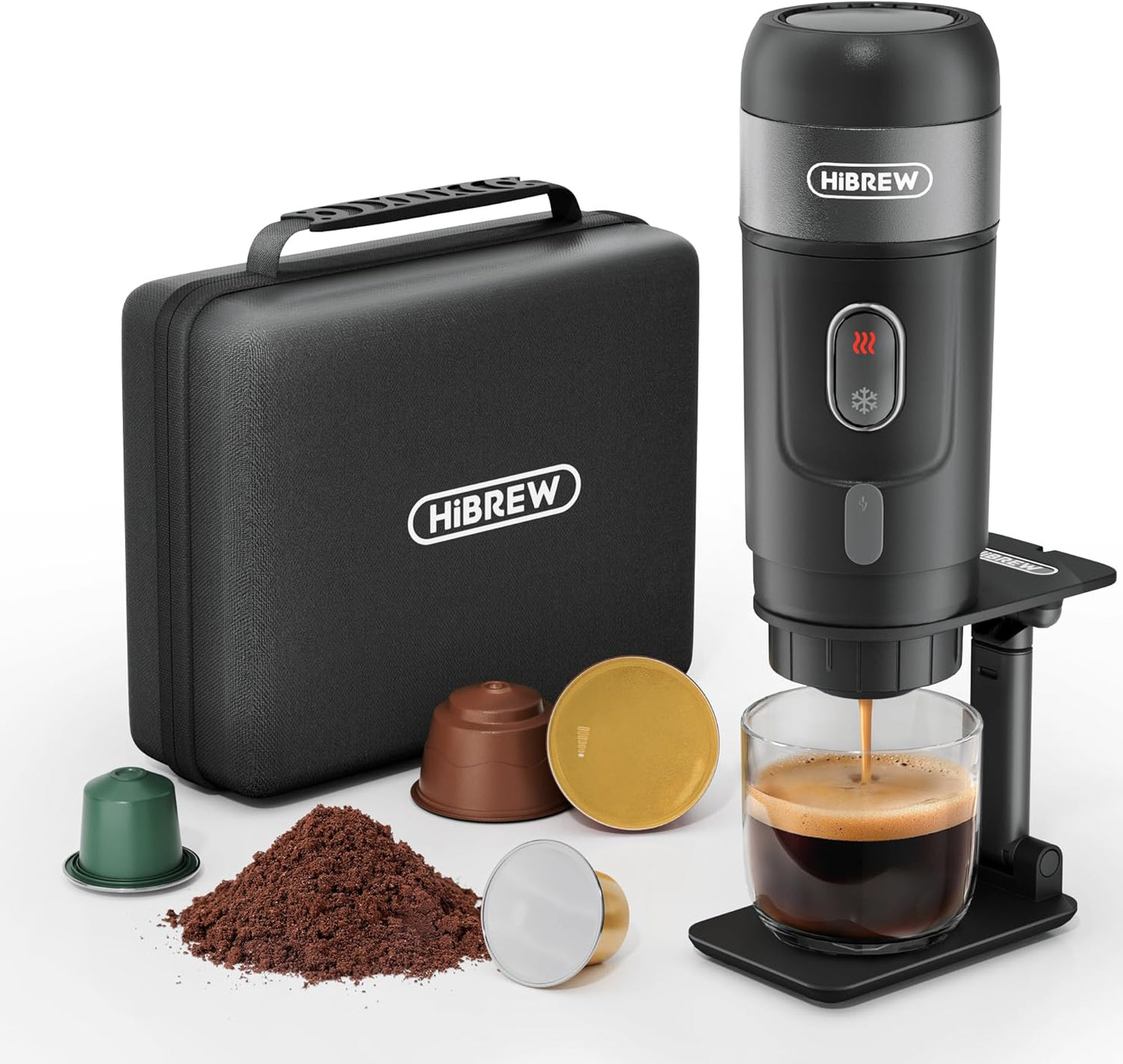 HIBREW H4A 3-in-1 Portable Coffee Maker - Brew Anywhere!