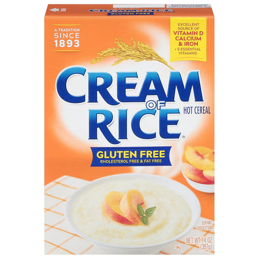 Cream of Rice Gluten Free Hot Cereal for Healthy Breakfasts