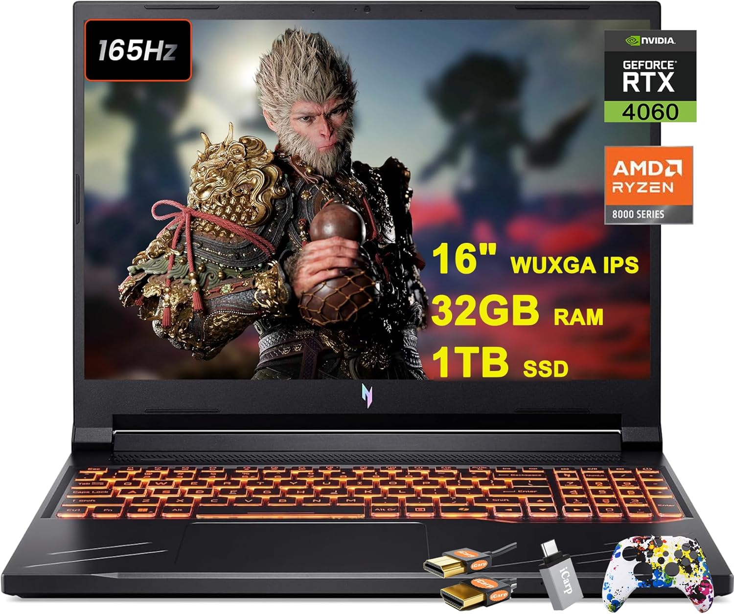 acer Nitro V 16 Gaming Laptop with Ryzen 7 and RTX 4060 Power