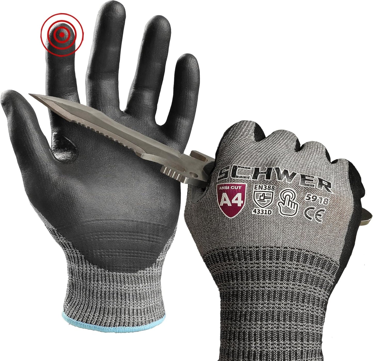 Schwer AIR-SKIN Cut Resistant Gloves AR5918 for Ultimate Safety