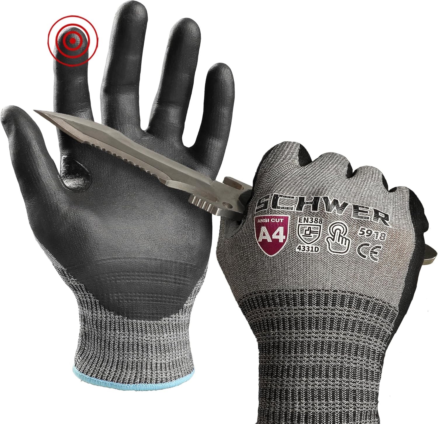 Schwer AIR-SKIN Cut Resistant Gloves AR5918 for Ultimate Safety