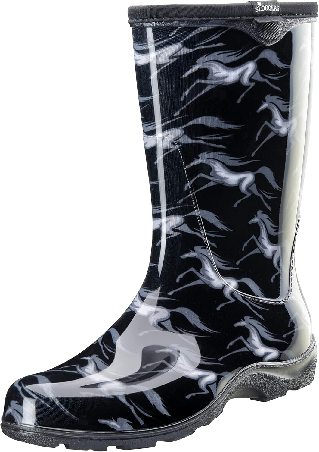 Sloggers Waterproof Garden Rain Boots for Women - Cute Mid-Calf