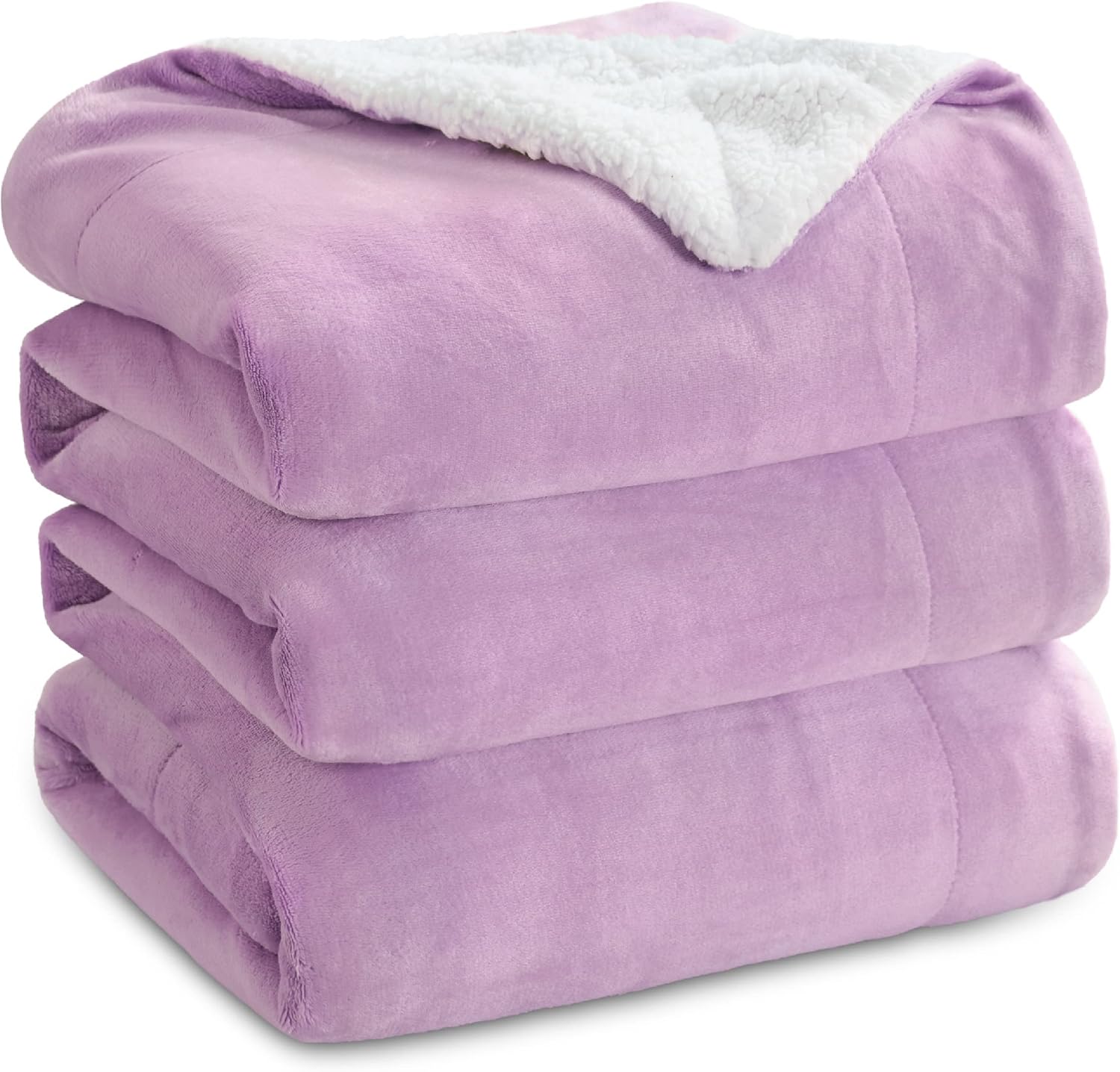 Bedsure Sherpa Fleece Blanket King Size for Cozy Warmth