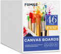 Canvas Boards for Painting 8x10 46 Pack - Value Pack for Classes