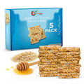 Honey Nut and Seed Crunch Bars 5 lb - Crunchy Honey Sesame Brittle