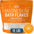 Magnesium Flakes for Bath - Magnesium Chloride Flakes with Vitamin C