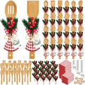 24 Set Christmas Kitchen Utensils Gift Set with Holder - Holiday