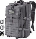 MOLLE Assault Backpack Tactical 40L Military Rucksack - Durable Carry
