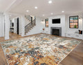 Area Rugs 12x15 Non-Shedding Abstract Rug - Thick Pile Accent
