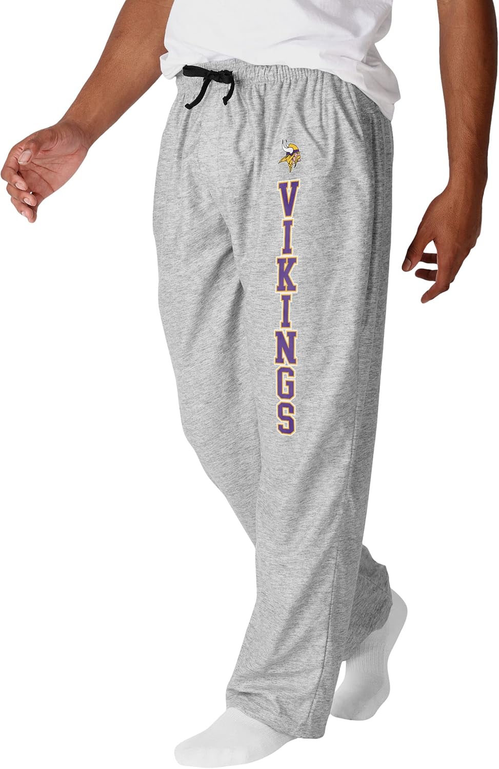 FOCO NFL Mens Lounge Pants with Team Logo for Comfort