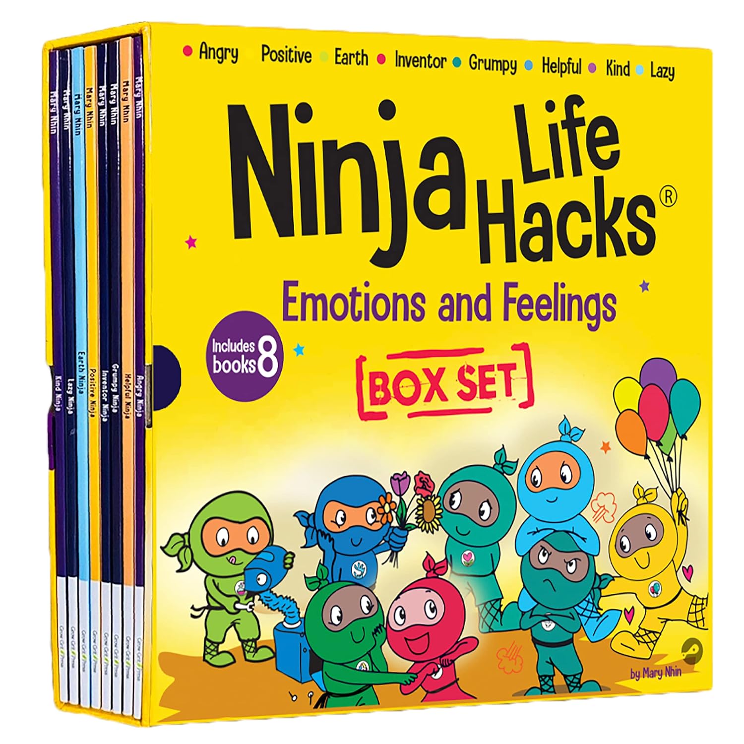 Ninja Life Hacks Emotions and Feelings 8 Book Box Set Review