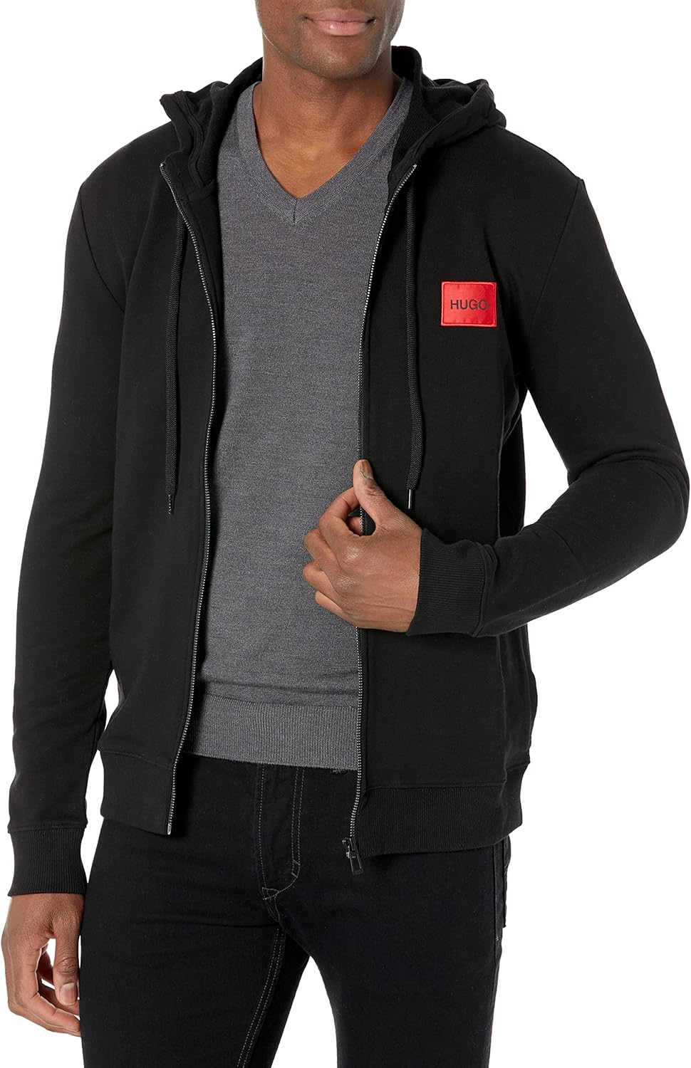 HUGO Logo Hooded Sweatshirt - Stay Stylish & Comfortable