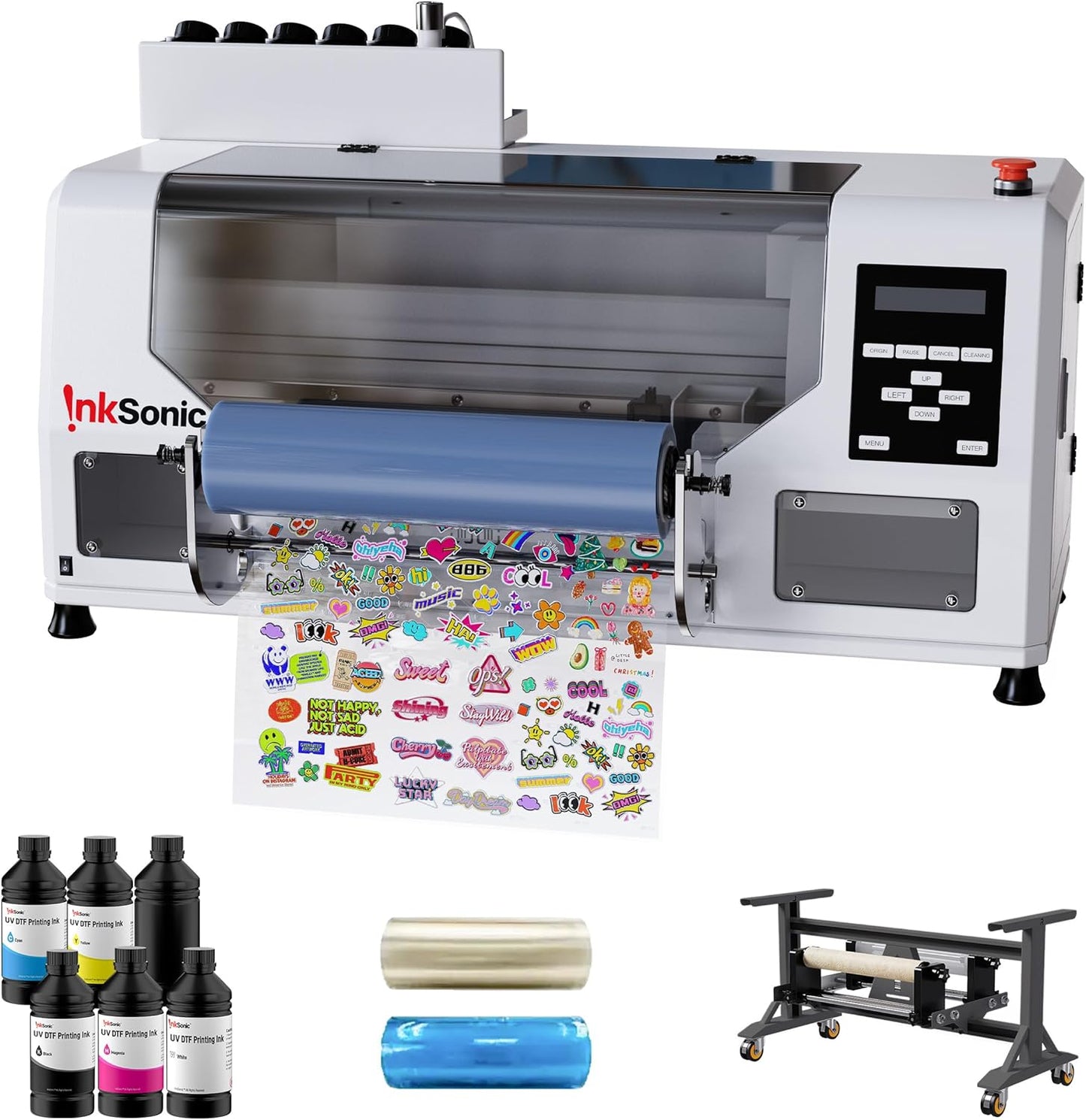 InkSonic UV DTF Printer - Customize Anything Easily!