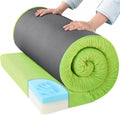 Portable Memory Foam Camping Mattress 72x24: Comfy Outdoor Sleep