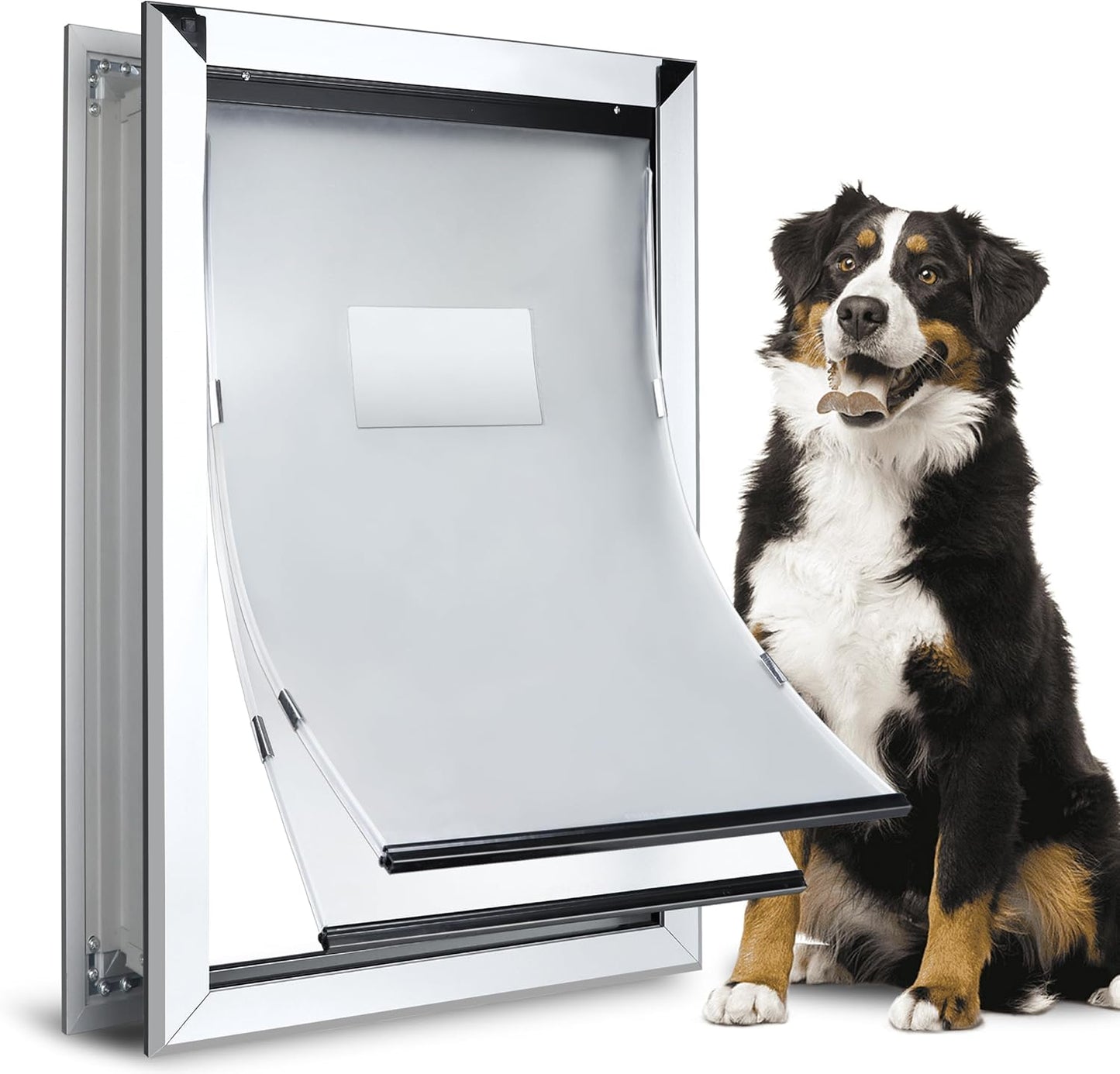 Extra Large Dog Door - Heavy Duty Aluminum for Large Dogs