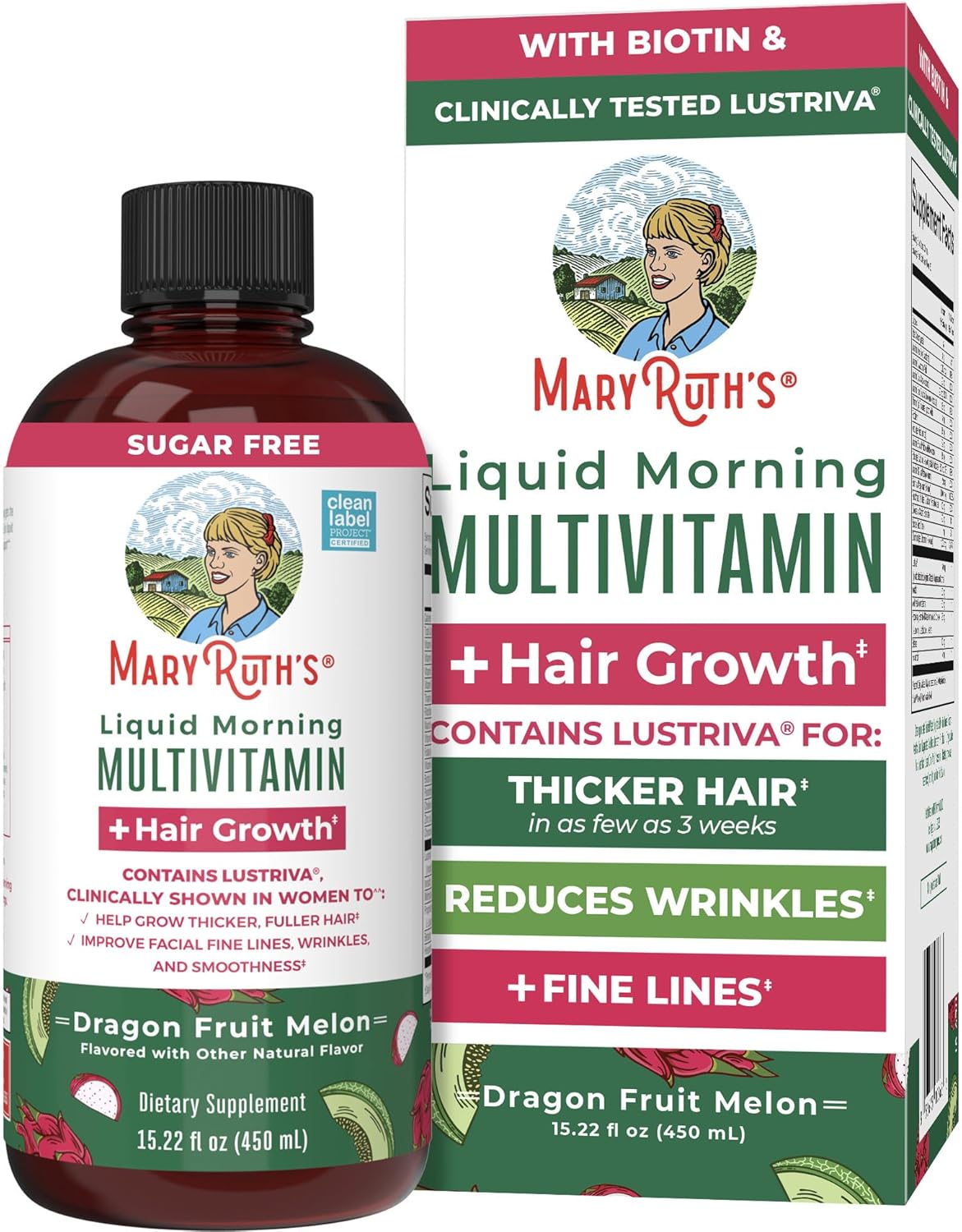 MaryRuth's Liquid Multivitamin for Hair Growth and Skin Care