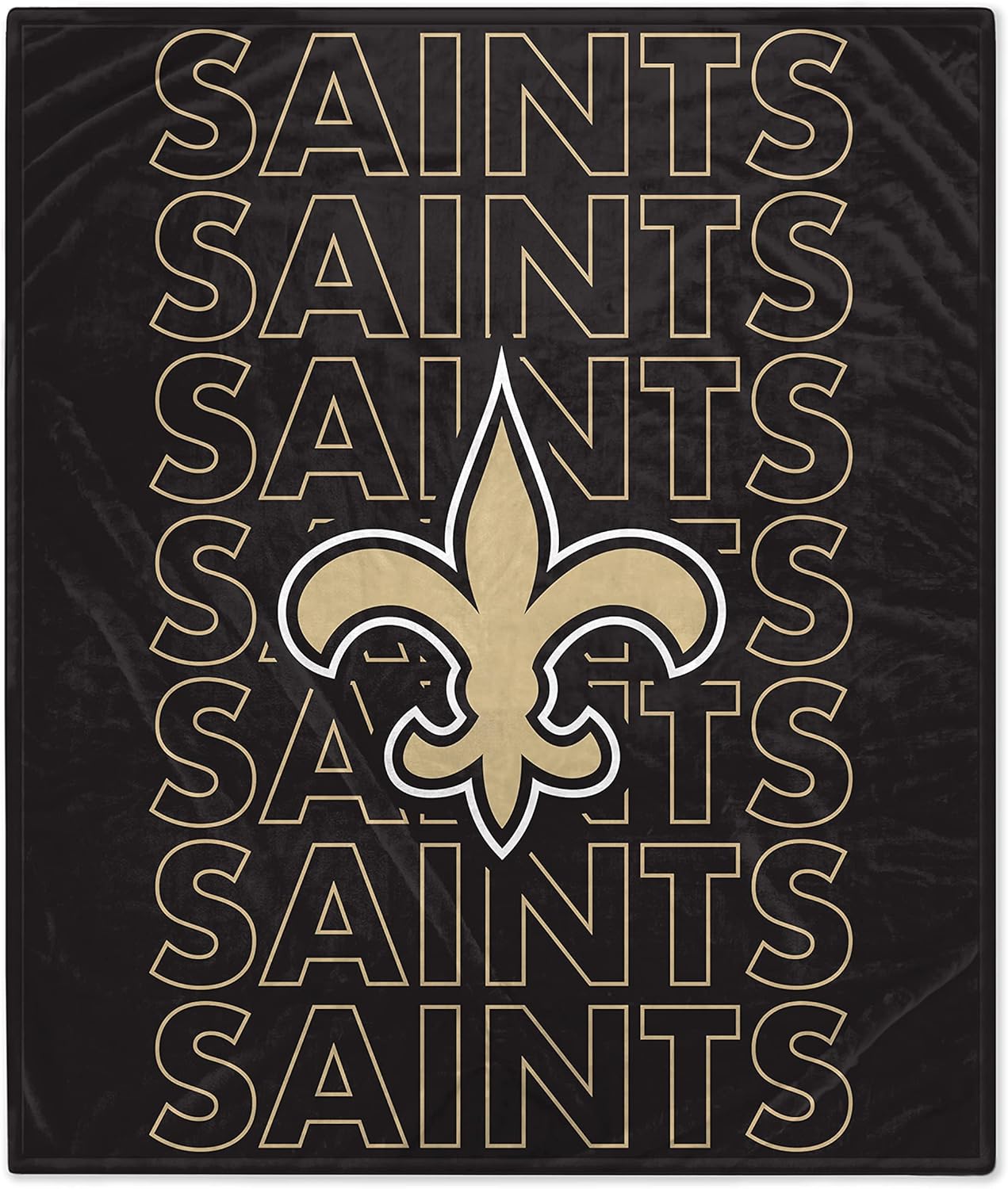 NFL Echo Team Wordmark Plush Throw Blanket for Ultimate Comfort