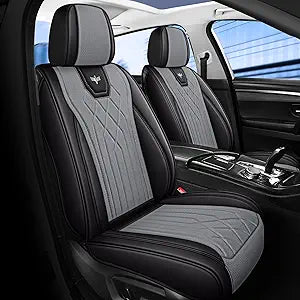 LINGVIDO Auto Seat Covers Full Set for Luxury Vehicle Protection