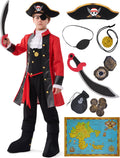 Spooktacular Creations Halloween Pirate Costume for Kids - Full