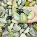40 lbs Jade River Rocks 2-3 in Polished Pebbles - Decorative Garden