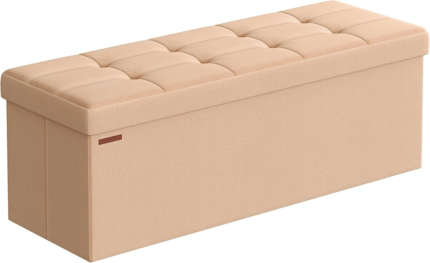 SONGMICS Mazie Collection Storage Ottoman Bench for Versatile Use