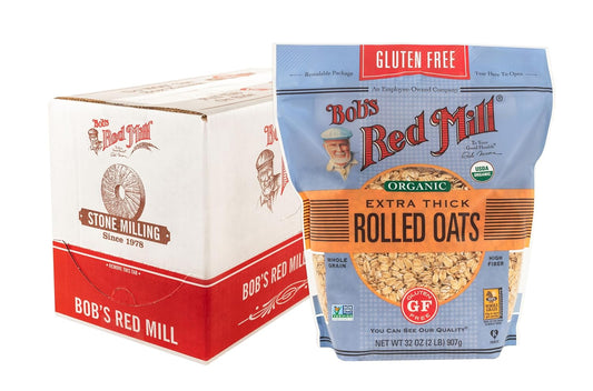 Gluten Free Organic Extra Thick Rolled Oats for Healthy Meals
