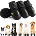 Hcpet Dog Shoes for Large Dogs - Waterproof Booties Size 7