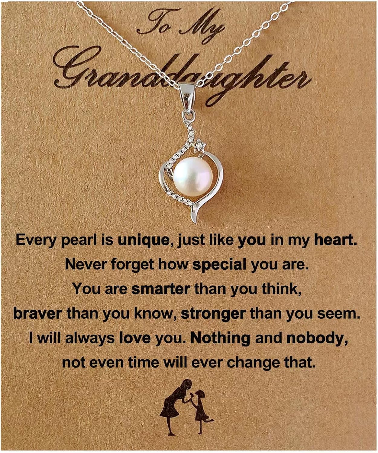 Granddaughter Necklace - Perfect Graduation Gifts for Her