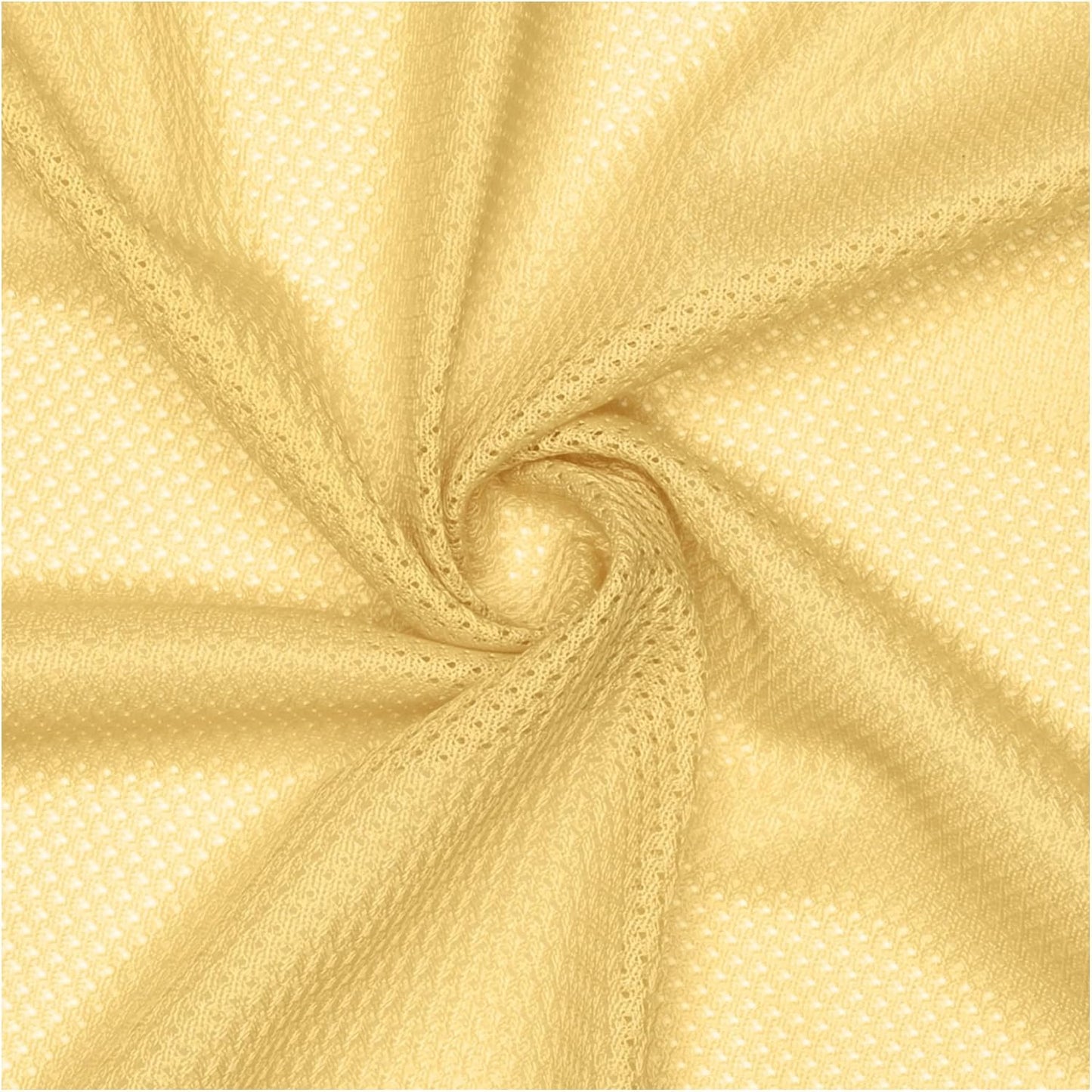 Pico Textiles 10 Yards Bolt of Vegas Gold Micro Mesh Fabric