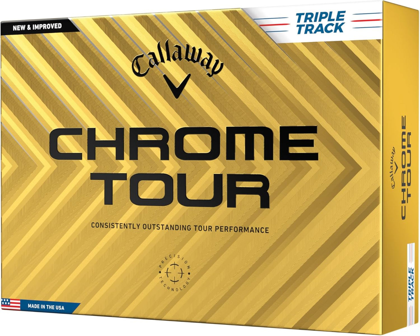 Callaway Golf Chrome Tour Golf Balls for Exceptional Performance