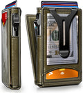 BULLIANT Men Wallet Slim Money Clip Case for 9 Cards Gift