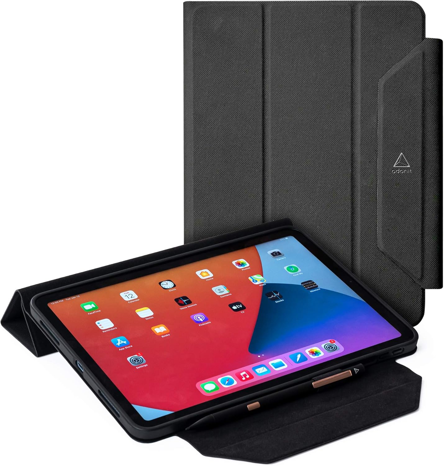 Adonit Trifold Case for iPad Air 4 10.9 Inch - Ultra-Thin Design